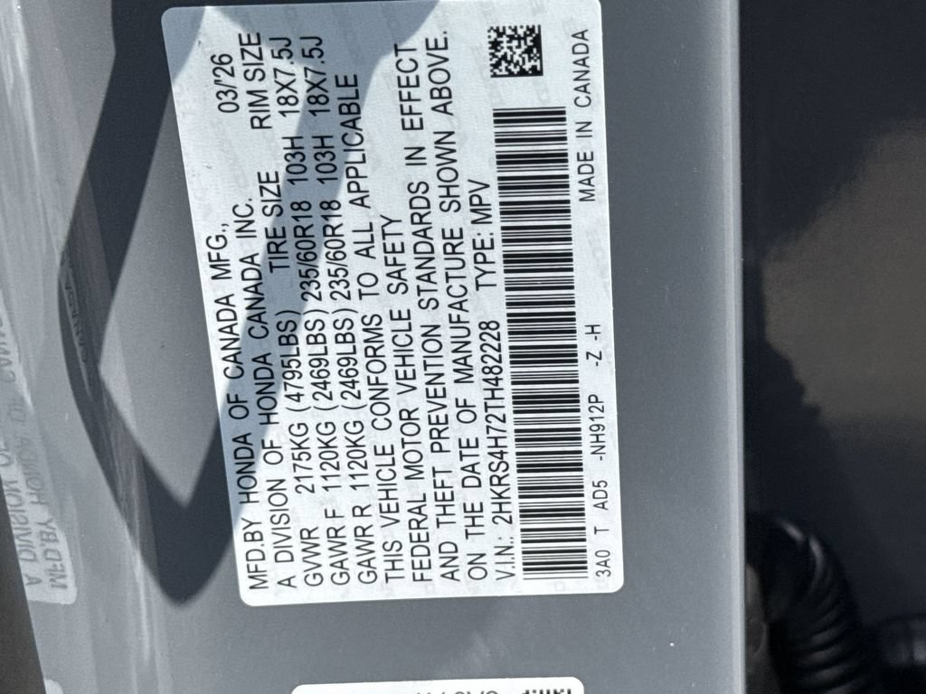 Certified 2026 Honda CR-V EX-L image 26