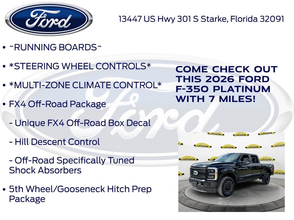 New 2026 Ford F350 Platinum image 15