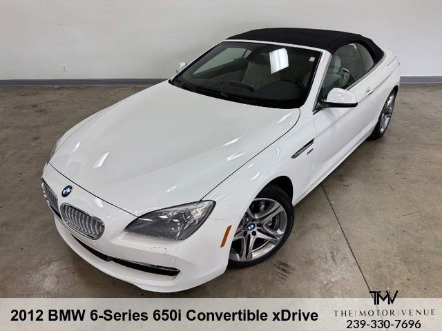Used 2012 BMW 650i xDrive Convertible AWD/4WD image 3