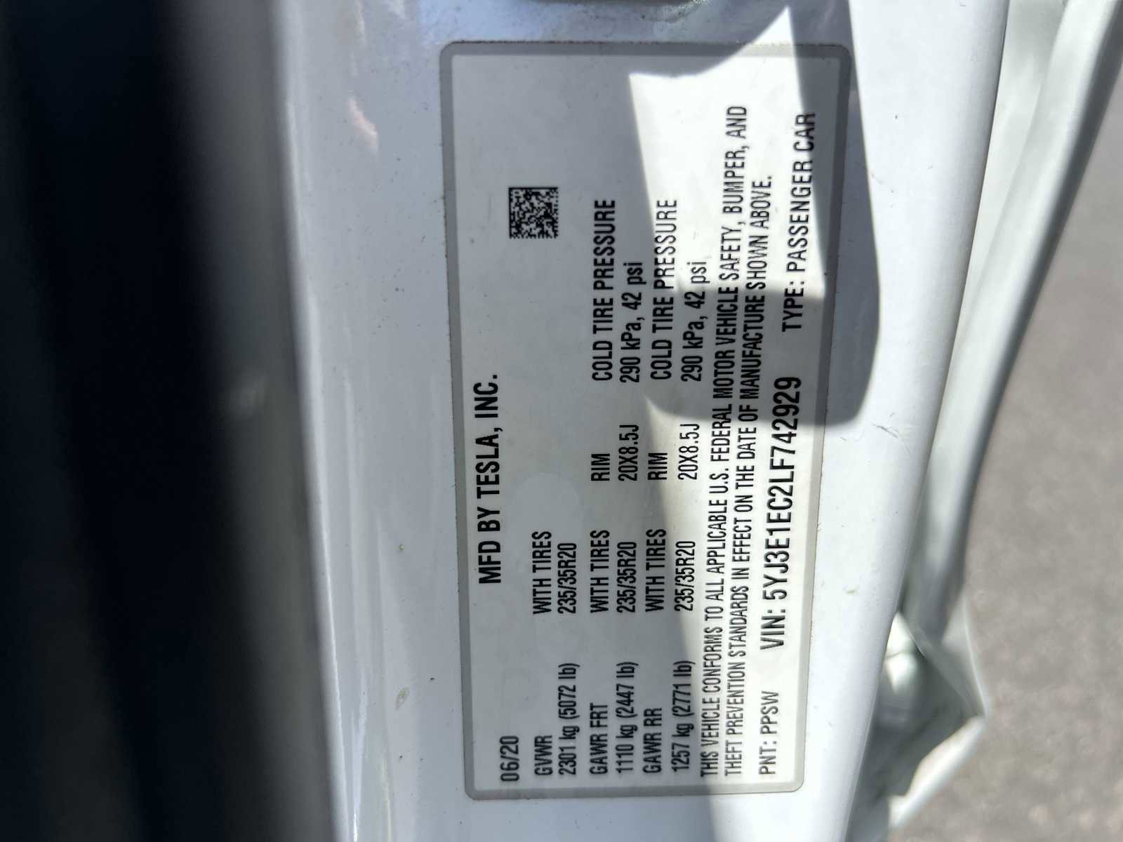Used 2020 Tesla Model 3 Performance AWD/4WD image 25