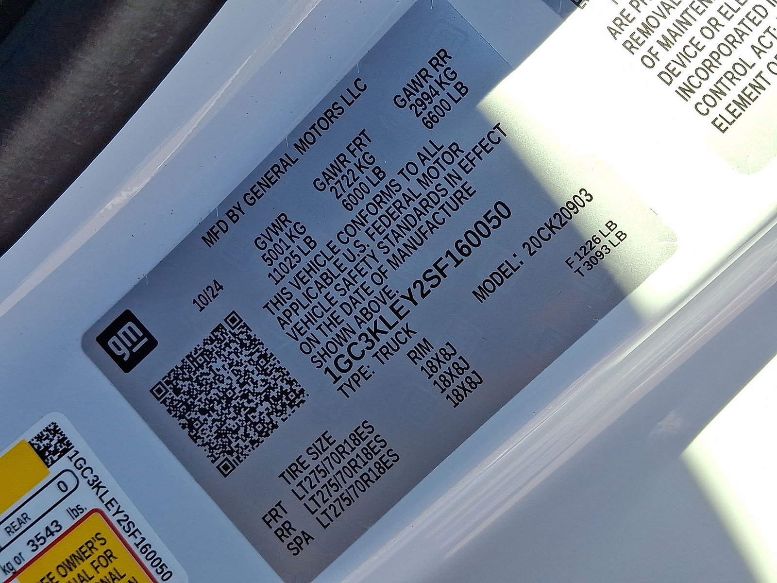 New 2025 Chevrolet Silverado 2500 W/T AWD/4WD image 23