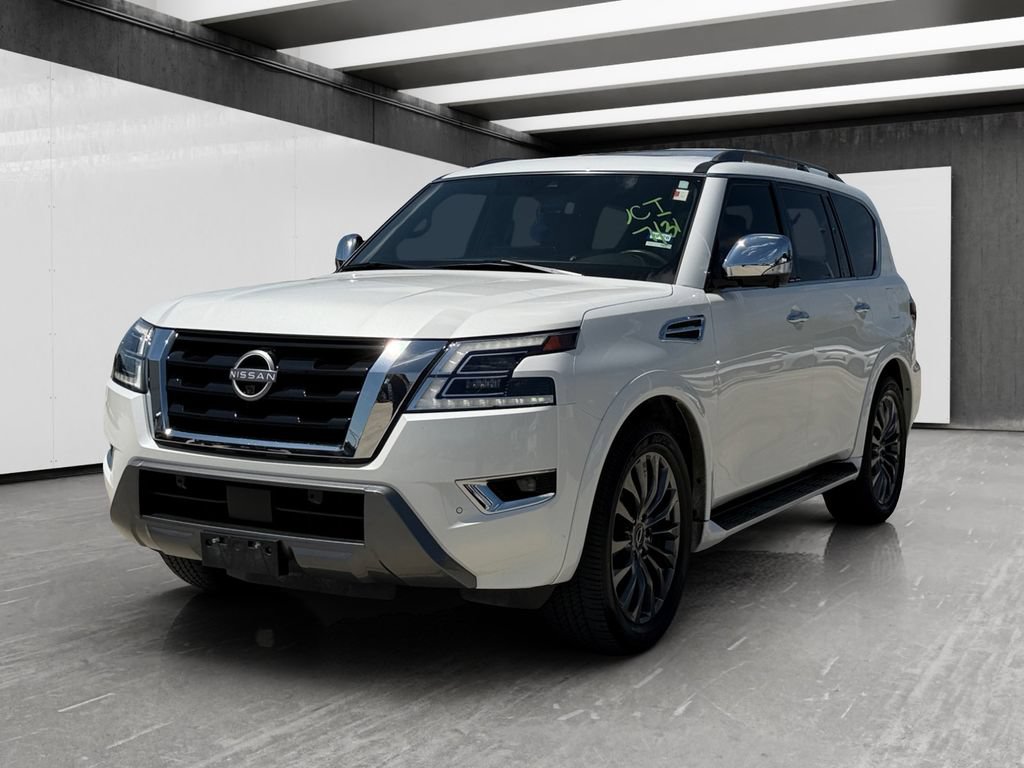 Used 2023 Nissan Armada Platinum w/ Captain's Chairs Package