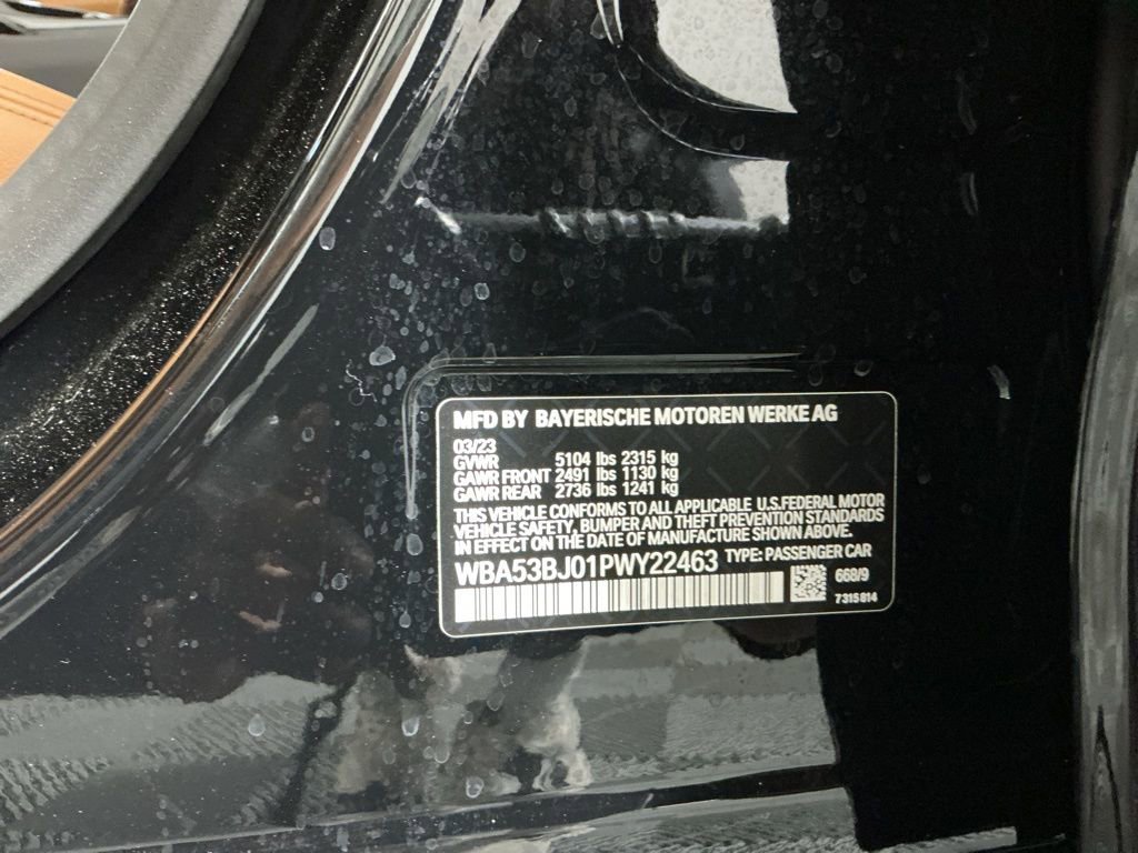 Certified 2023 BMW 540i w/ Premium Package RWD image 33