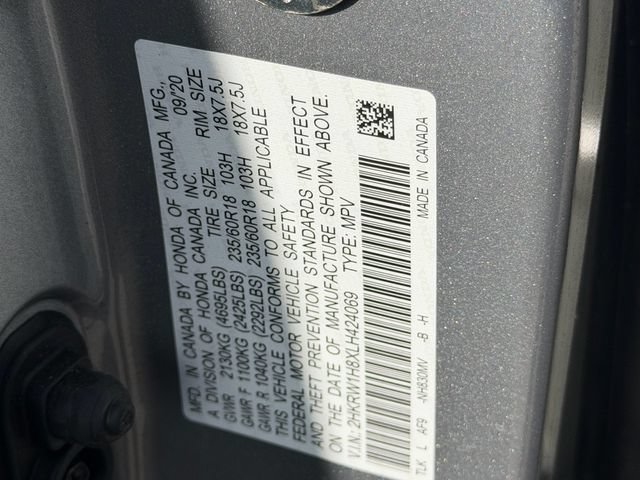 Certified 2020 Honda CR-V EX-L image 21