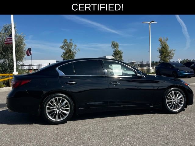 Certified 2023 INFINITI Q50 Luxe w/ Cargo Package image 6