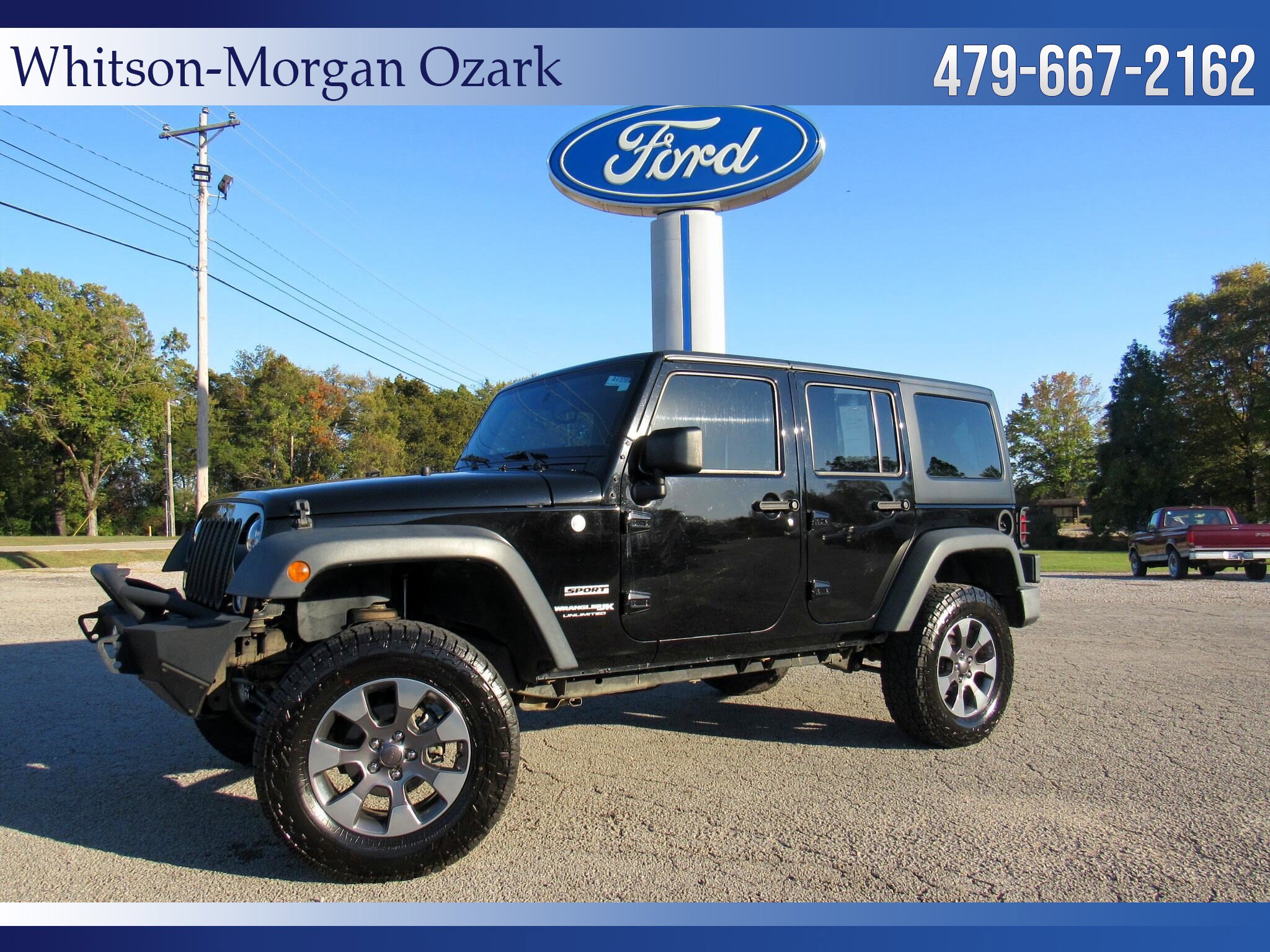 Used 2018 Jeep Wrangler Unlimited Sport w/ Connectivity Group AWD/4WD image 1