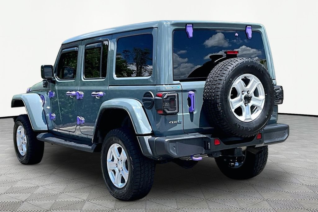 Used 2024 Jeep Wrangler Unlimited Sahara w/ Technology Group AWD/4WD image 4