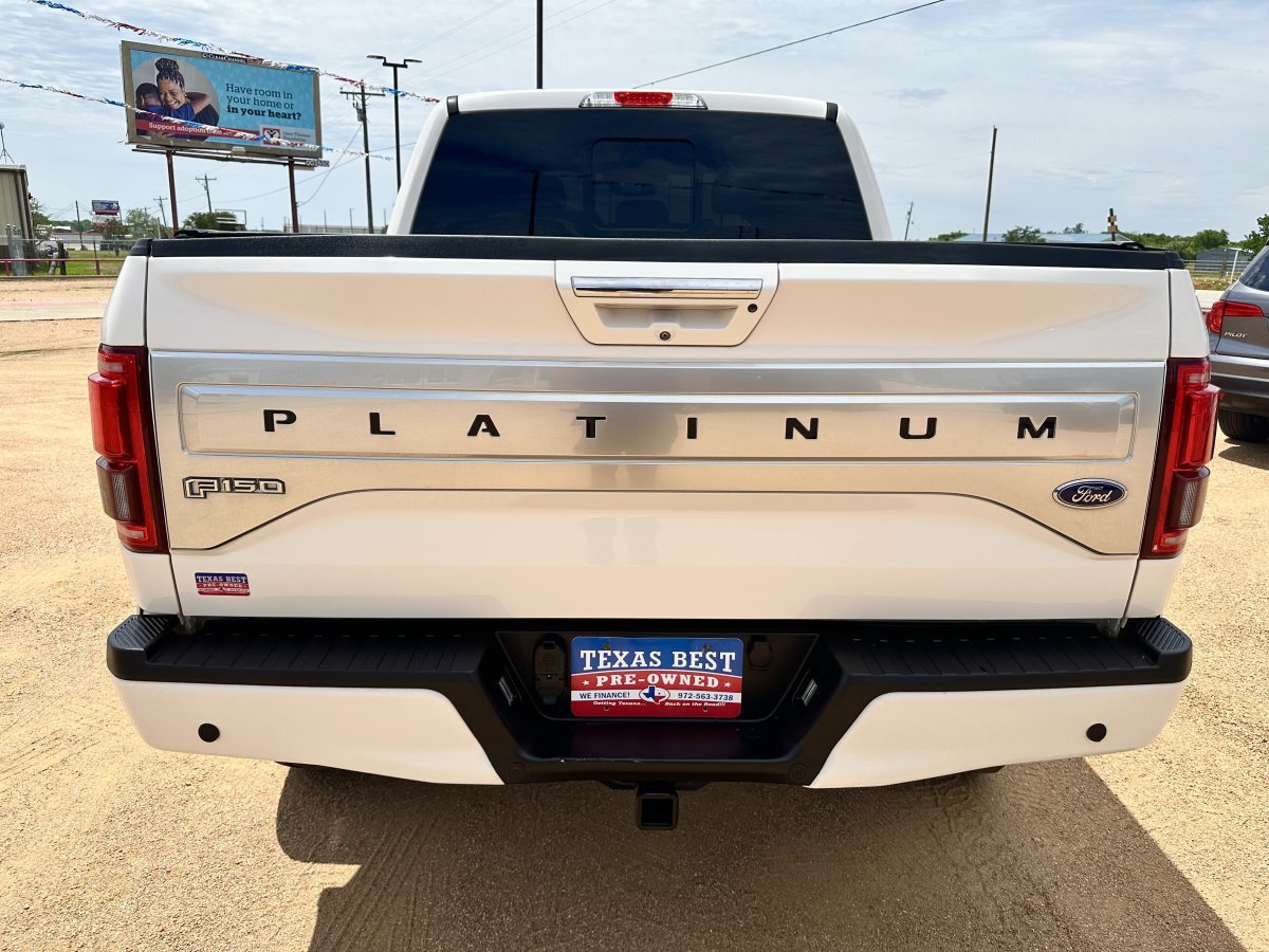 Used 2016 Ford F150 Platinum w/ Equipment Group 701A Luxury AWD/4WD image 8