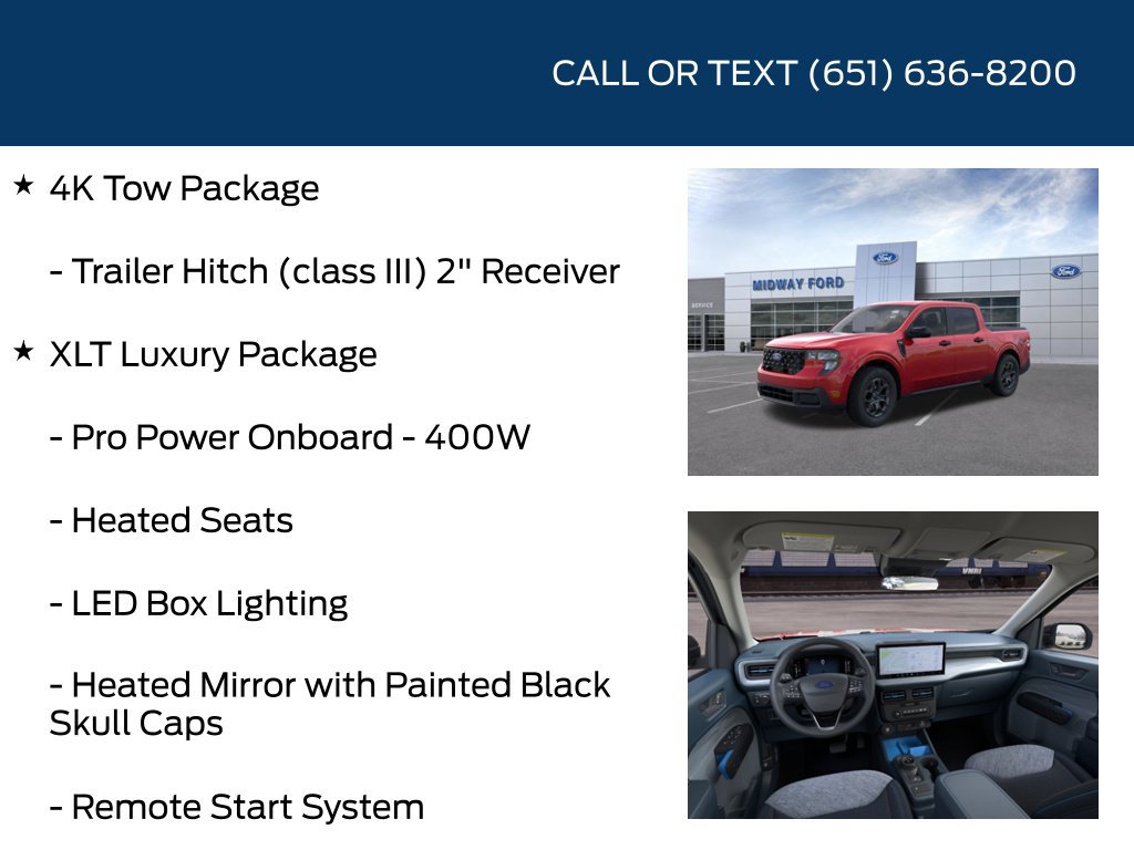 New 2026 Ford Maverick XLT w/ Equipment Group 301A AWD/4WD image 10