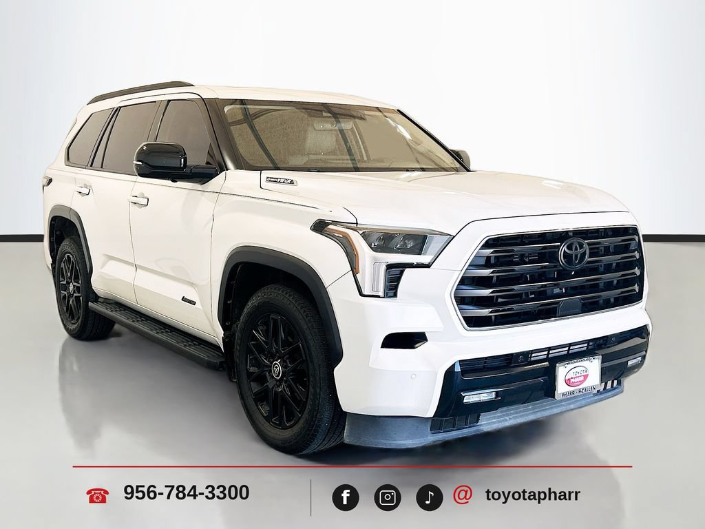 Used 2024 Toyota Sequoia Limited w/ Nightshade Package AWD/4WD image 3
