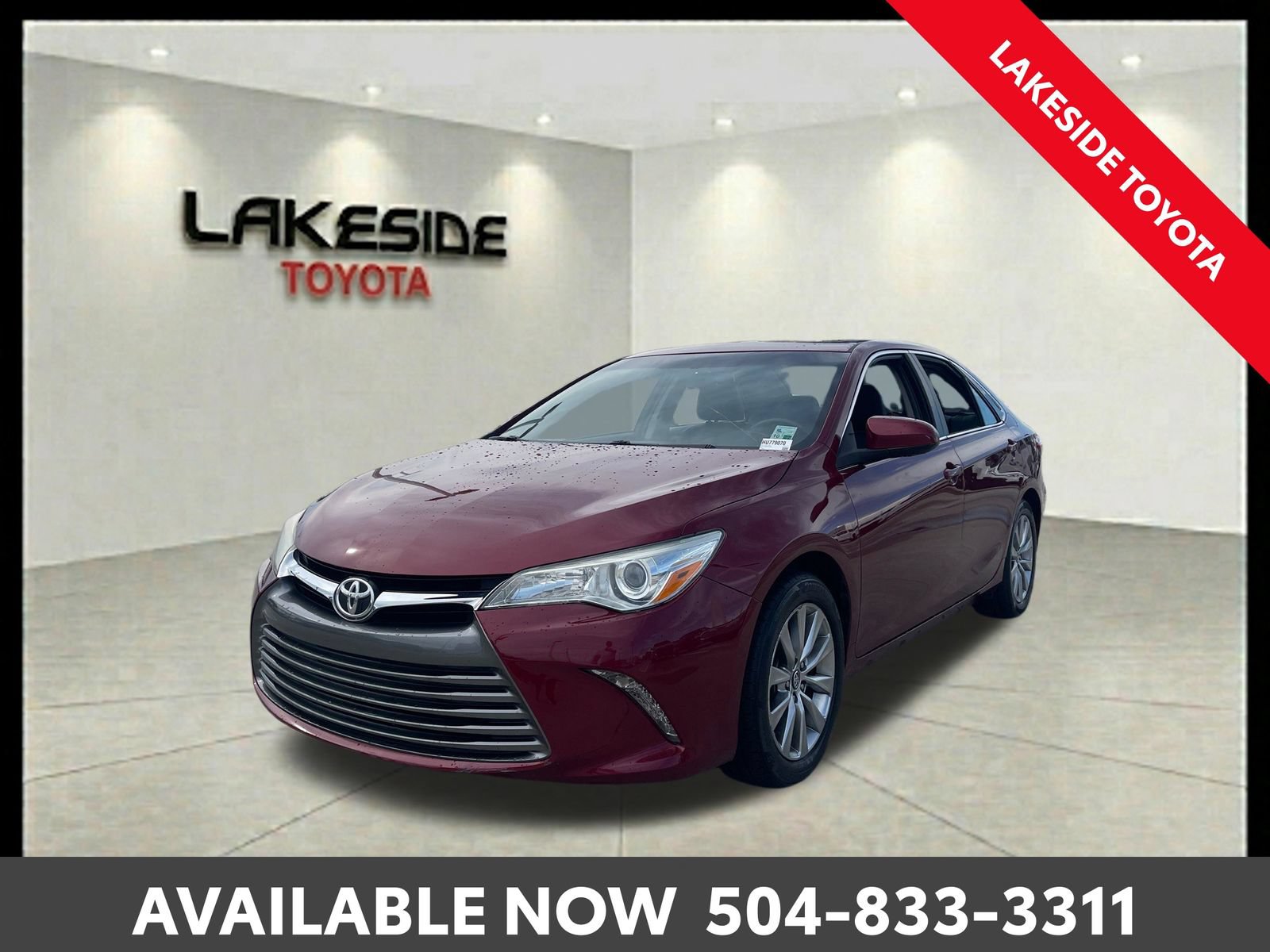 Used 2017 Toyota Camry XLE w/ Moonroof Package