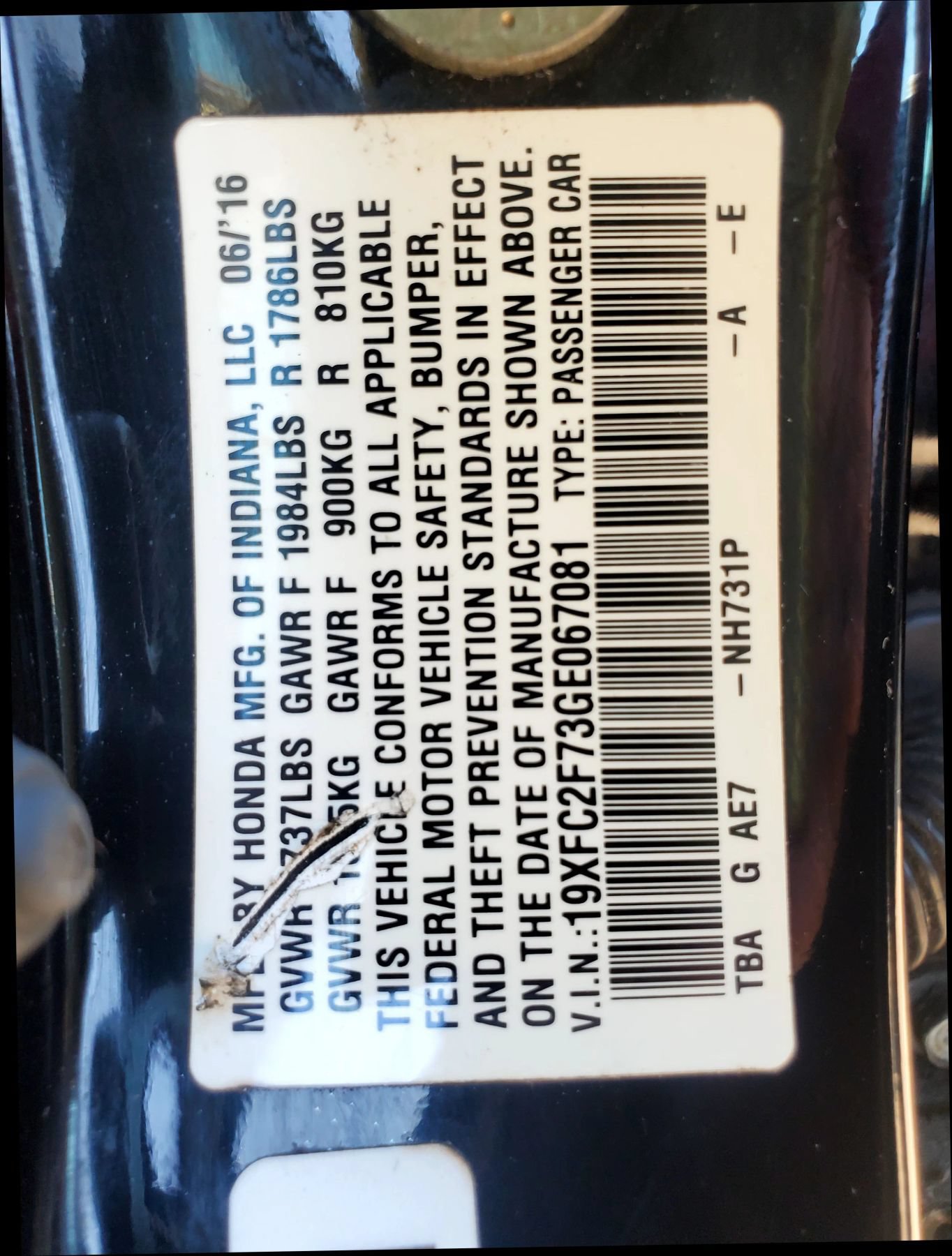 Used 2016 Honda Civic EX image 47