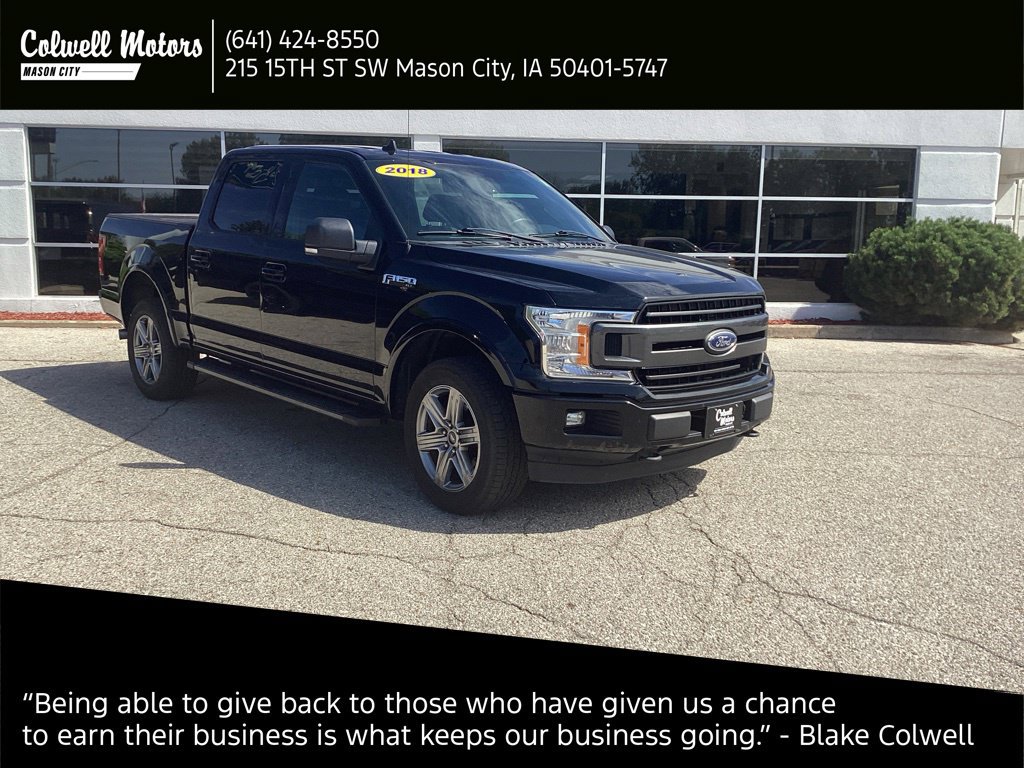 Certified 2018 Ford F150 XLT w/ Equipment Group 302A Luxury AWD/4WD image 1