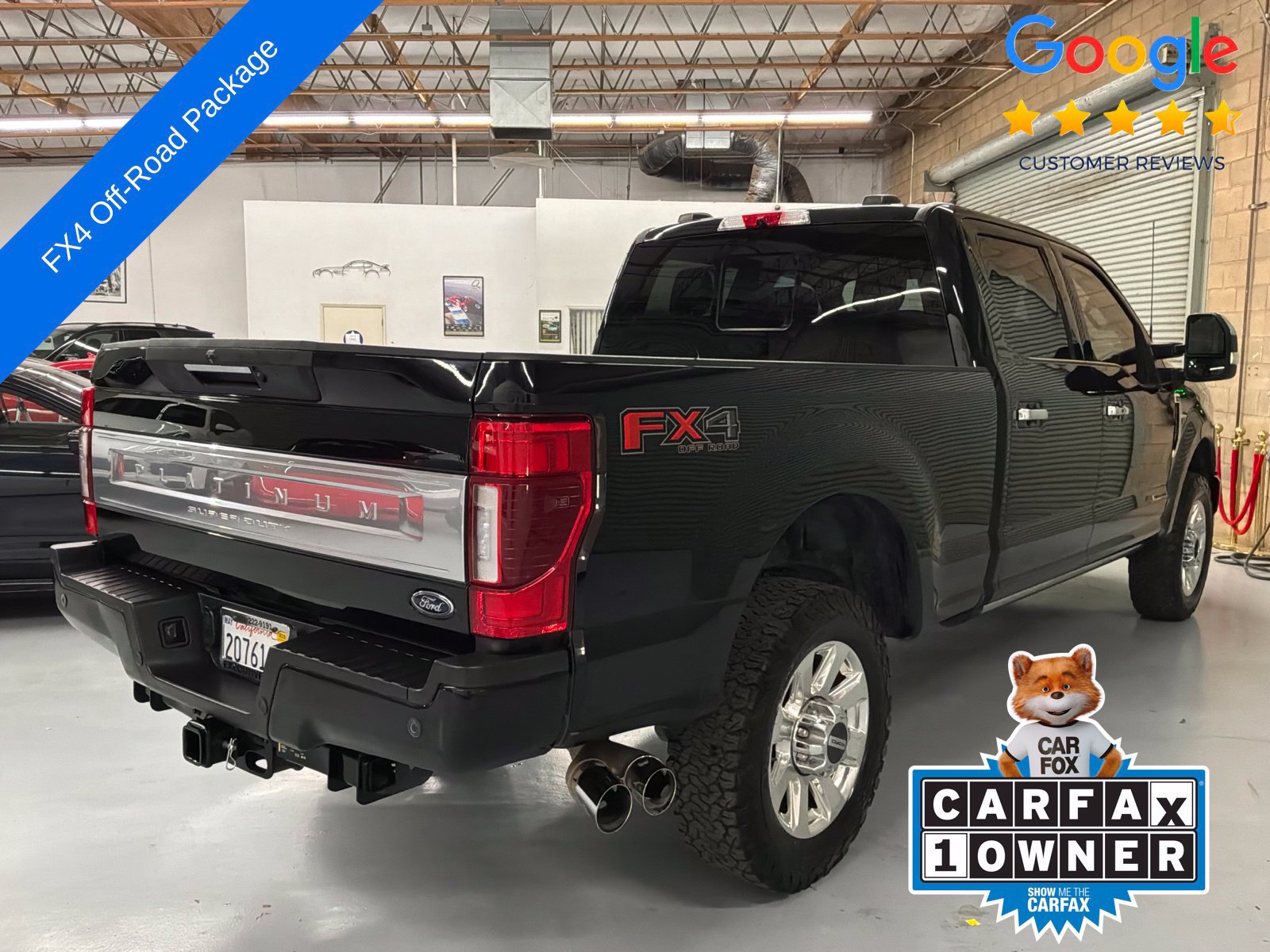 Used 2022 Ford F250 Platinum w/ FX4 Off-Road Package AWD/4WD image 5