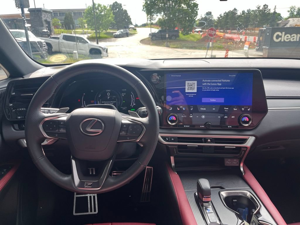 Used 2023 Lexus RX 500h F Sport w/ Accessory Package (Z1) AWD/4WD image 12