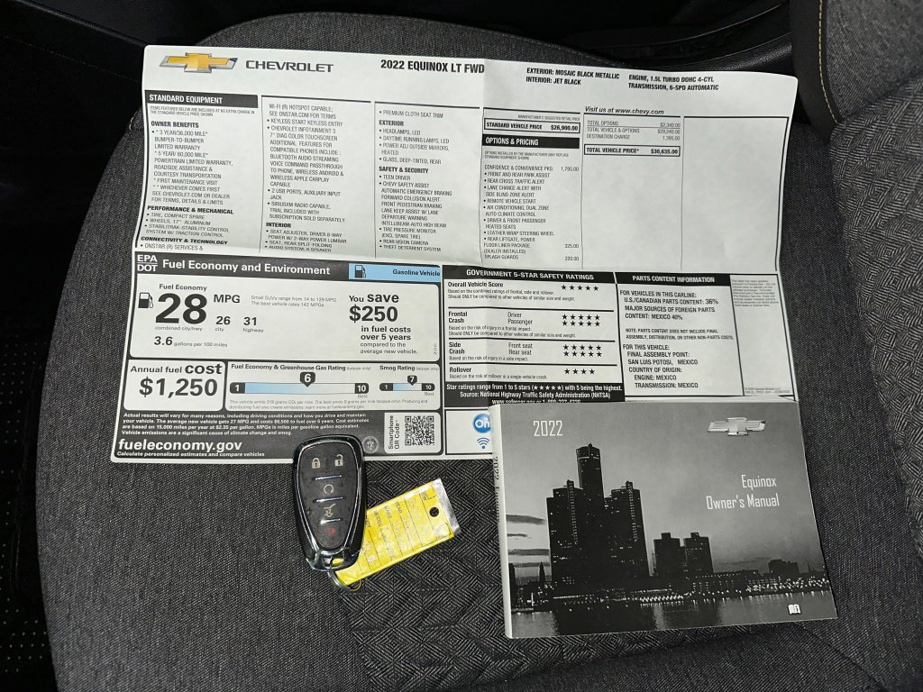 Certified 2022 Chevrolet Equinox LT image 16