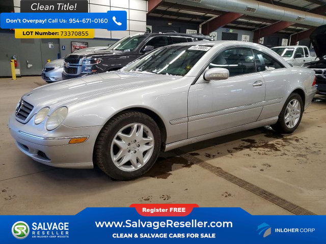 Used 2002 Mercedes-Benz CL 500 Coupe