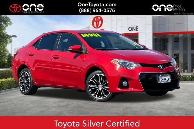 Certified 2016 Toyota Corolla S w/ Body Protection Package #1