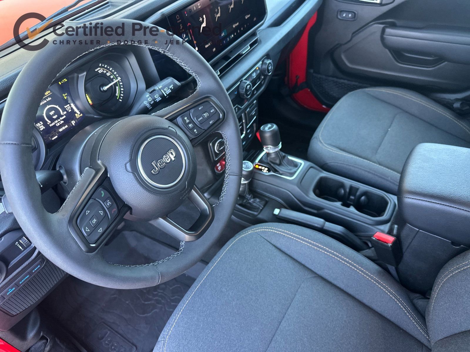 Certified 2025 Jeep Wrangler Unlimited Sport S 4xe image 11
