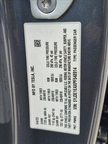 Used 2023 Tesla Model 3 Standard Range RWD image 24
