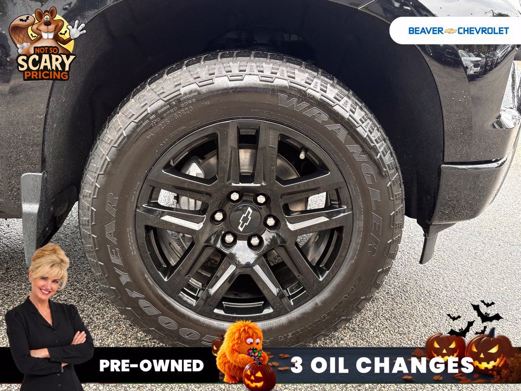 Used 2024 Chevrolet Silverado 1500 Custom w/ Turbomax Blackout Package AWD/4WD image 10
