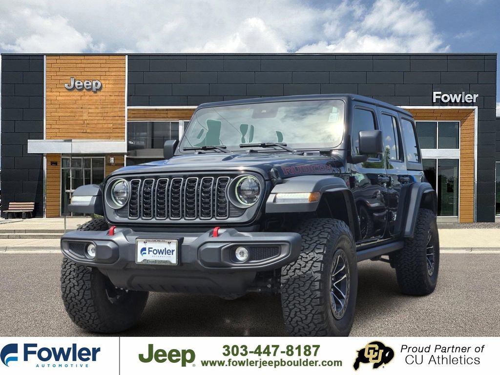 Used 2025 Jeep Wrangler Unlimited Rubicon w/ XTREMEE 35" Tire Package AWD/4WD image 1