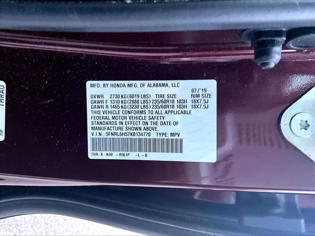 Used 2019 Honda Odyssey EX image 6