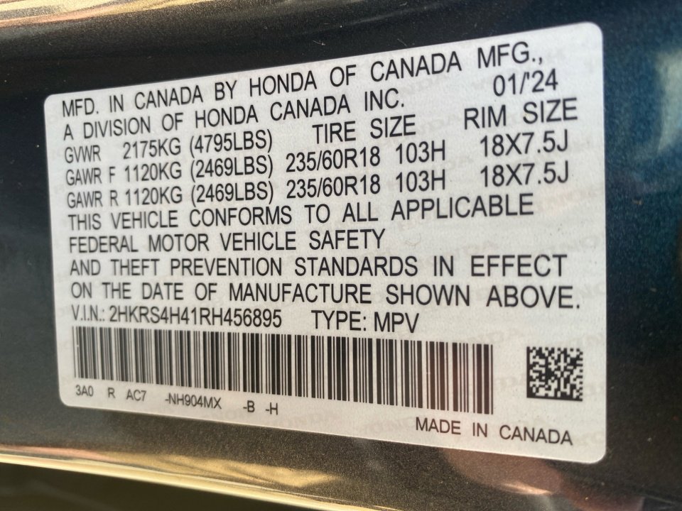 Certified 2024 Honda CR-V EX image 39