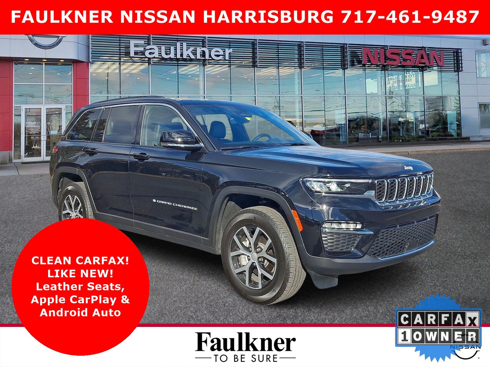 Used 2025 Jeep Grand Cherokee Limited w/ Trailer Tow Package image 1