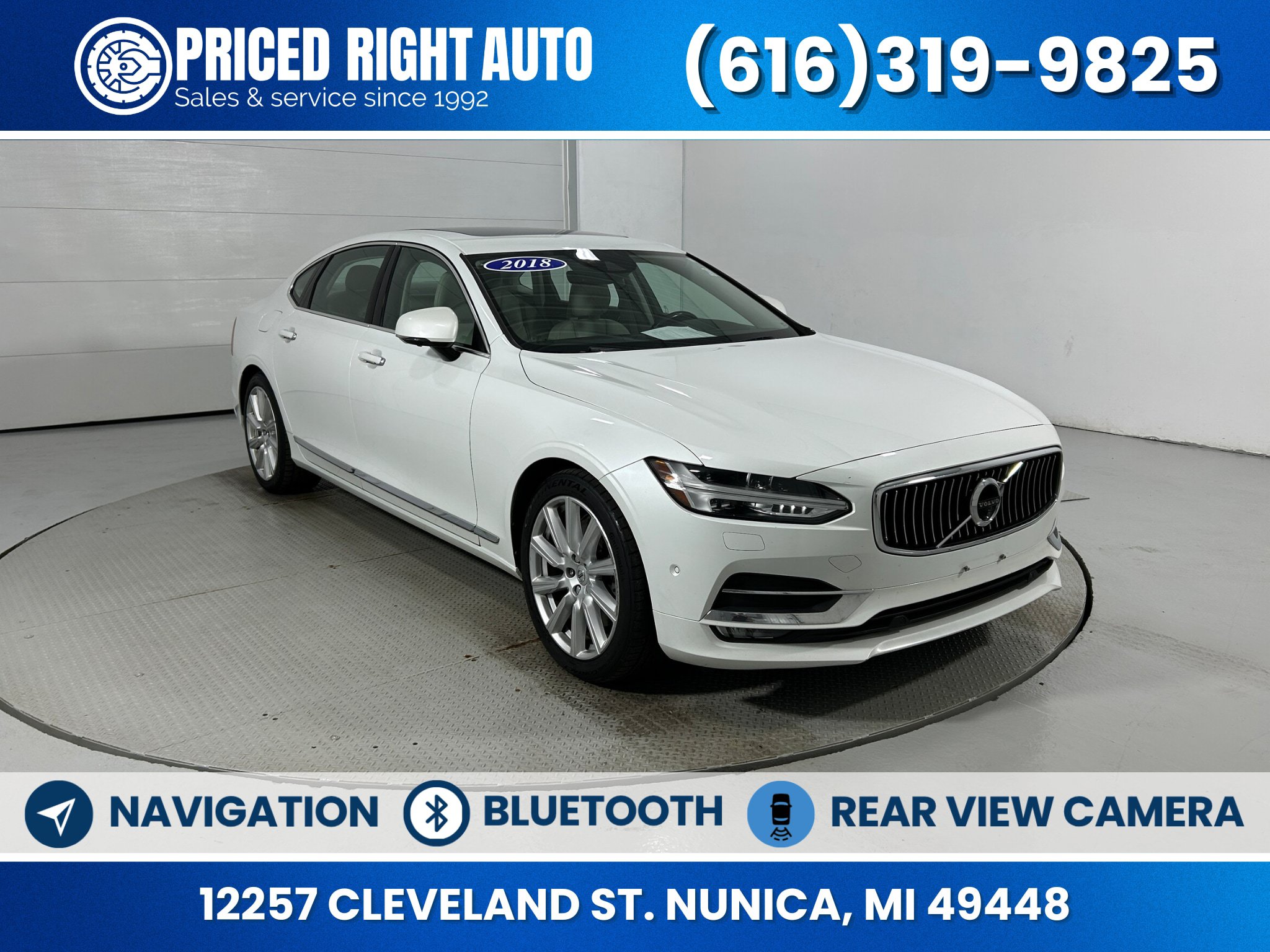 Used 2018 Volvo S90 T6 Inscription w/ Protection Package