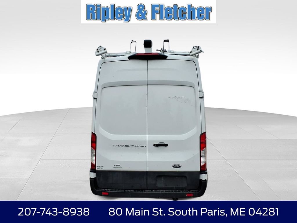 Used 2023 Ford Transit 350 148 High Roof Extended DRW w/ Interior Upgrade Package AWD/4WD image 7