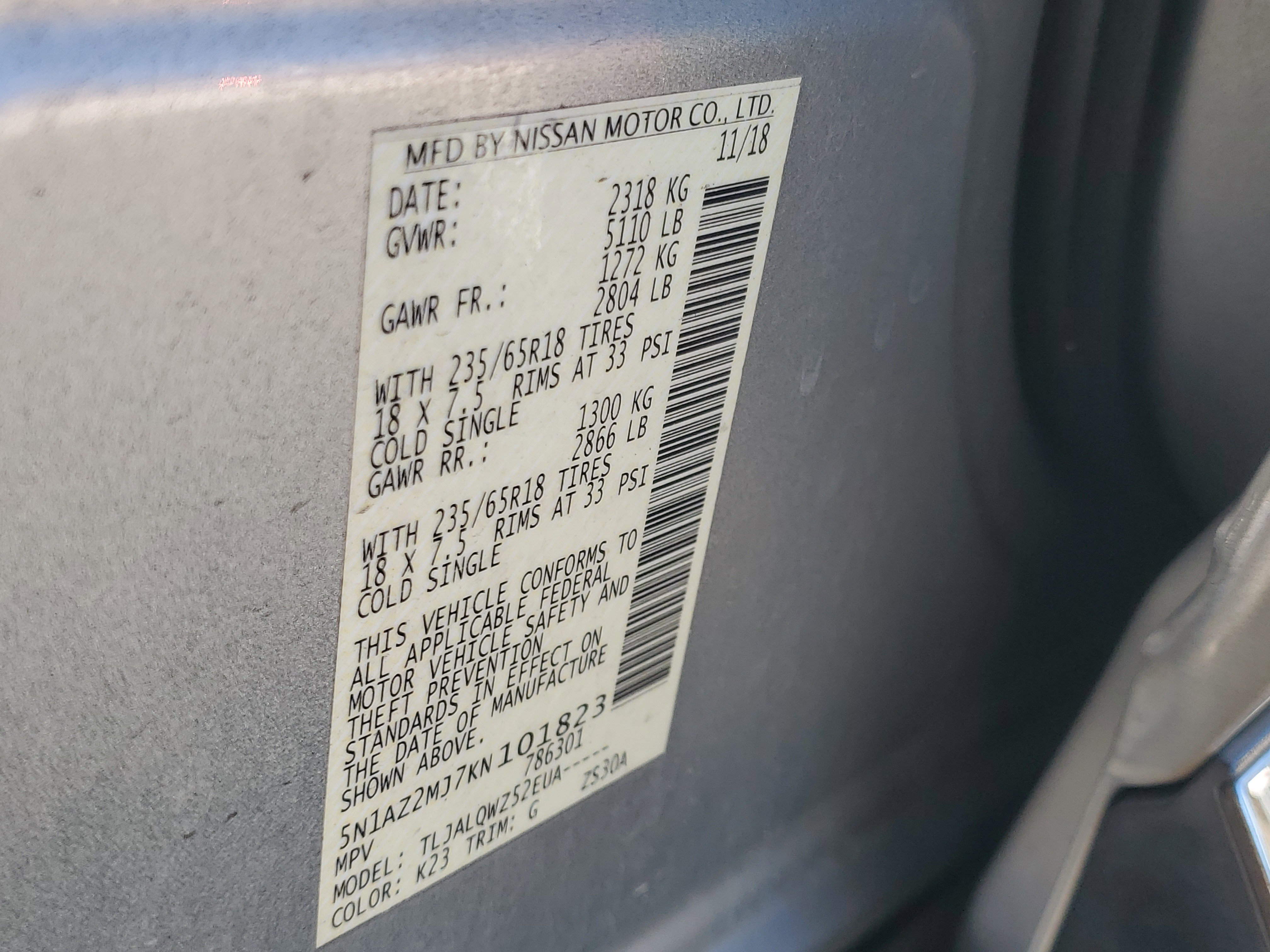 Used 2019 Nissan Murano SV image 28