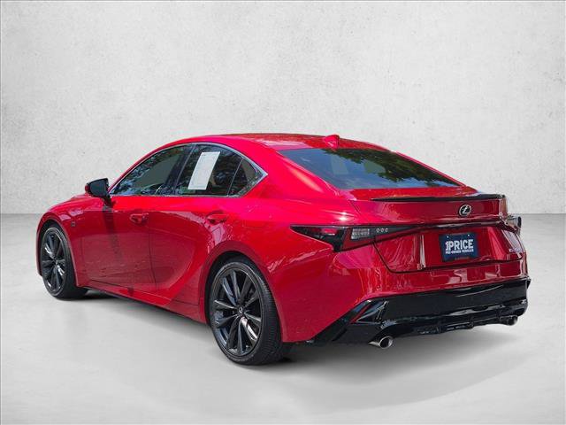 Certified 2025 Lexus IS 350 F Sport w/ Accessory Package RWD image 8
