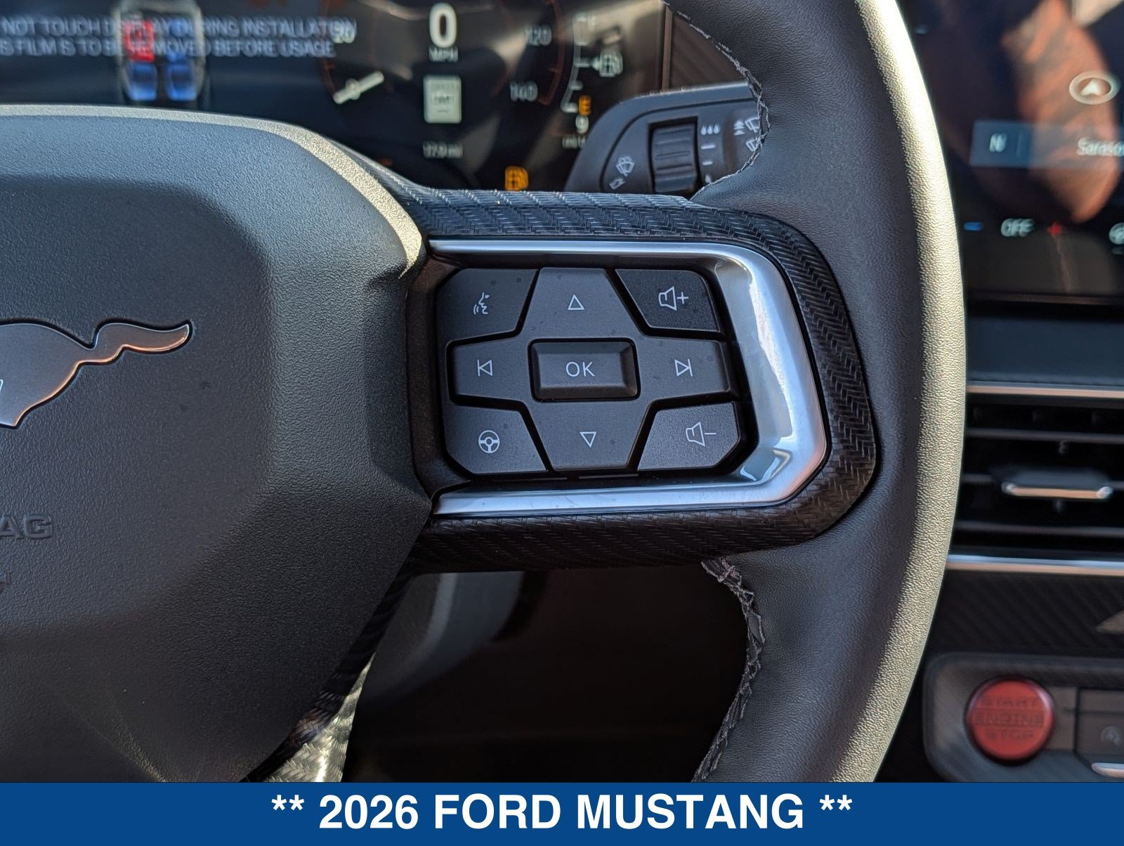 New 2026 Ford Mustang Premium w/ Mustang Nite Pony Package RWD image 23