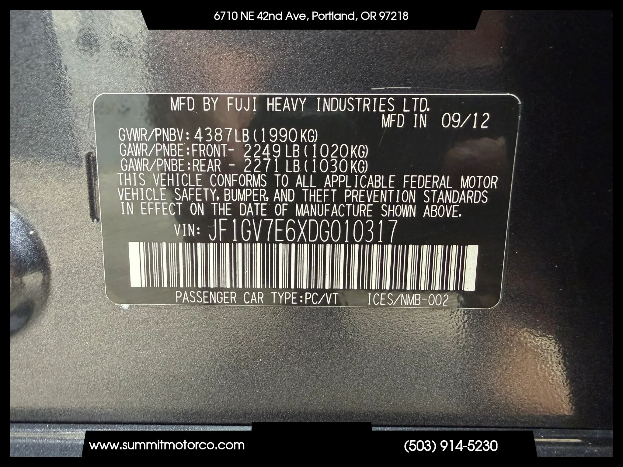 Used 2013 Subaru Impreza WRX Sedan AWD/4WD image 33