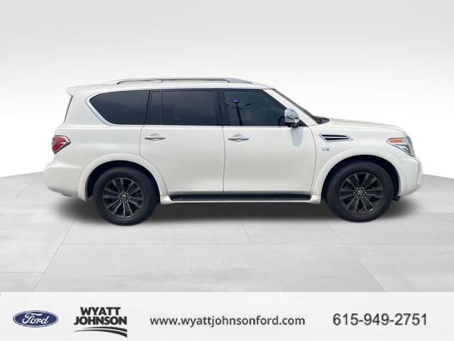 Used 2019 Nissan Armada Platinum w/ Interior Lighting Package RWD image 4