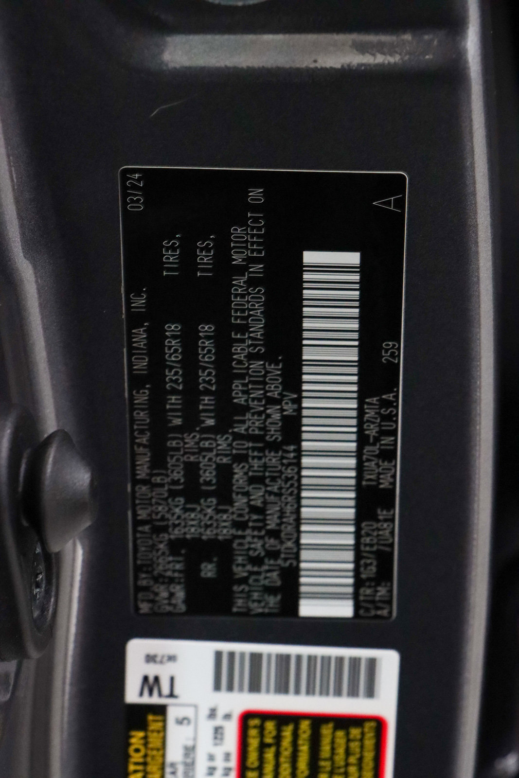 Used 2024 Toyota Highlander XLE image 35