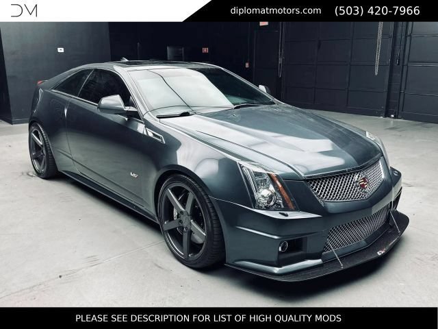 Used 2012 Cadillac CTS V w/ Wood Trim Package RWD image 9