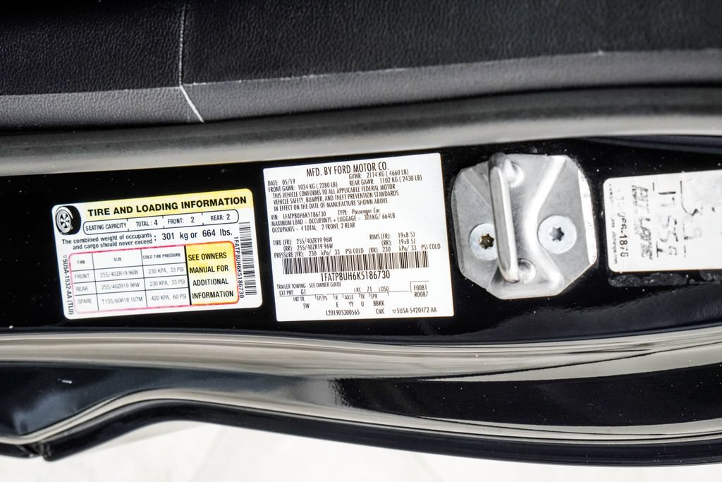 Used 2019 Ford Mustang Premium w/ Equipment Group 201A RWD image 40