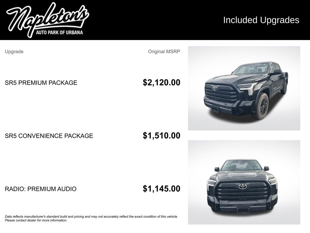 Used 2023 Toyota Tundra SR5 w/ SR5 Premium Package image 2