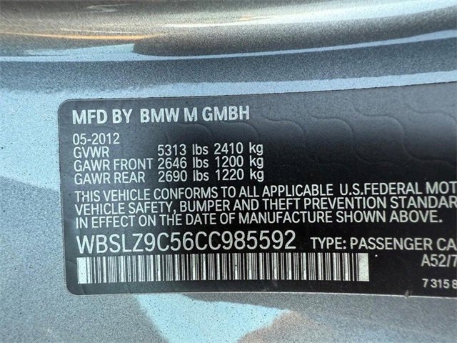 Used 2012 BMW M6 Convertible image 30