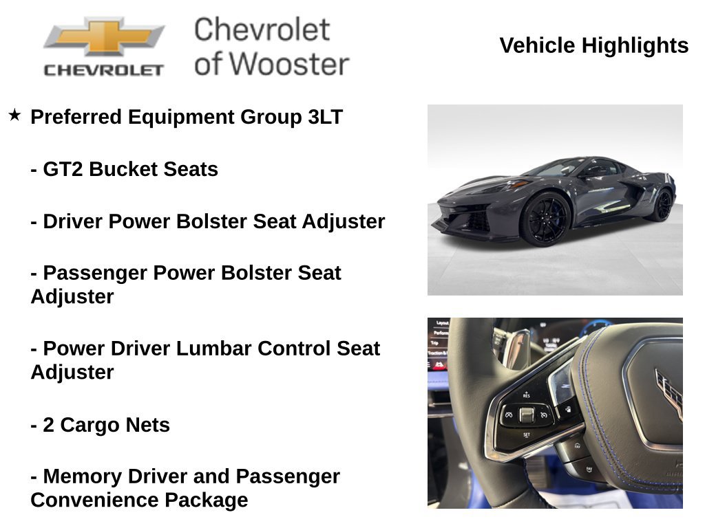 New 2027 Chevrolet Corvette Grand Sport X w/ Grand Sport Launch Edition AWD/4WD image 2