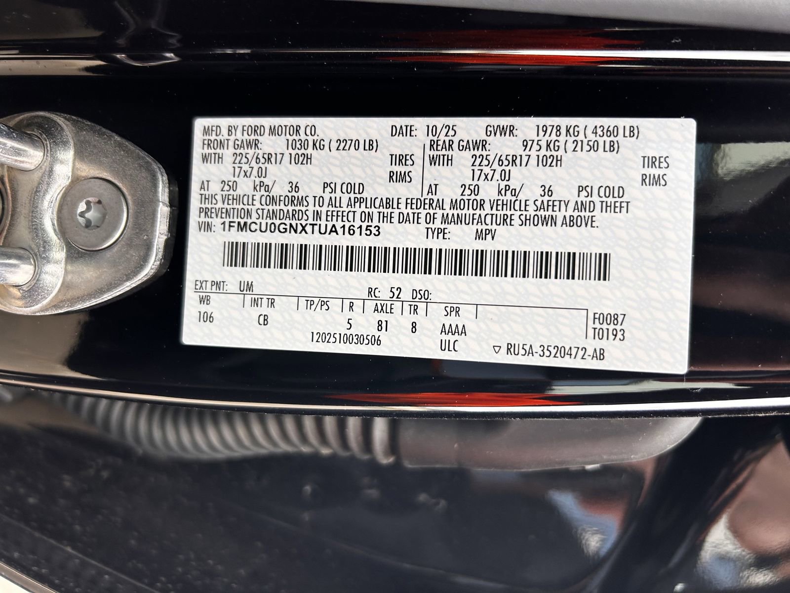 New 2026 Ford Escape Active w/ Tech Pack #1 FWD image 25