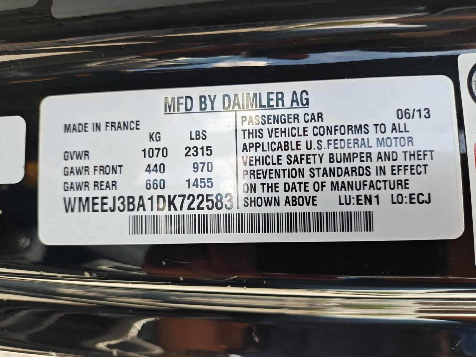 Used 2013 smart fortwo passion RWD image 34