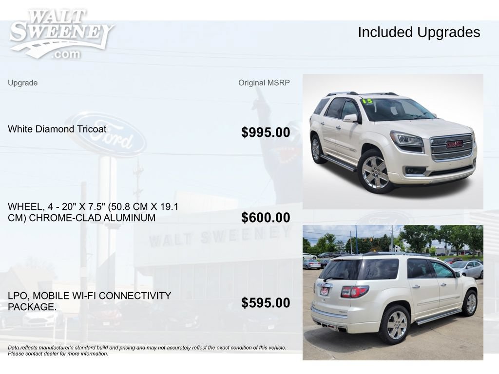 Used 2015 GMC Acadia Denali AWD/4WD image 11
