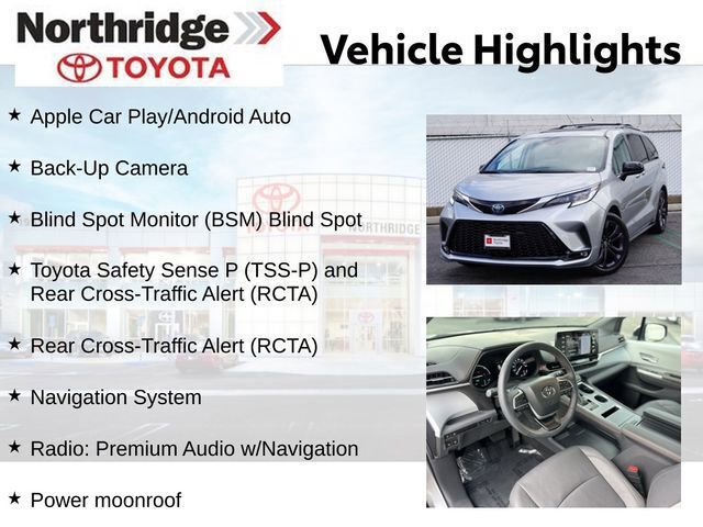 Used 2024 Toyota Sienna XSE image 2