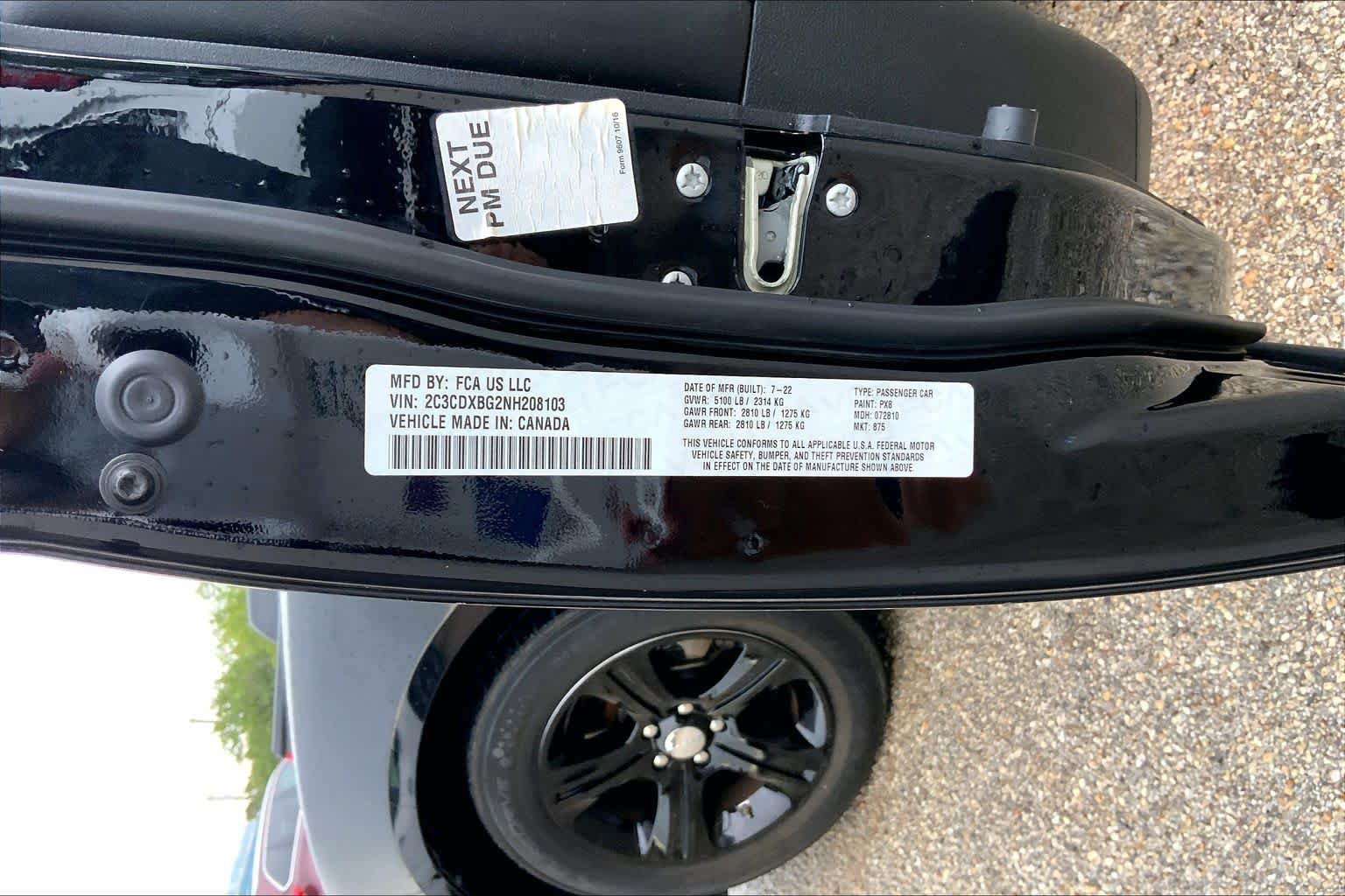 Used 2022 Dodge Charger SXT w/ Leather Interior Group RWD image 33