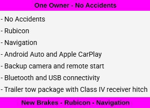 Used 2022 Jeep Gladiator Rubicon w/ Trailer Tow Package AWD/4WD image 2