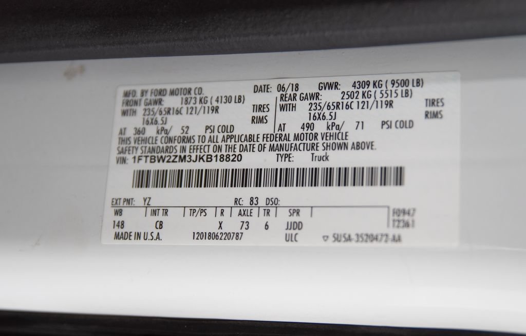 Used 2018 Ford Transit 350 148 Low Roof RWD image 31
