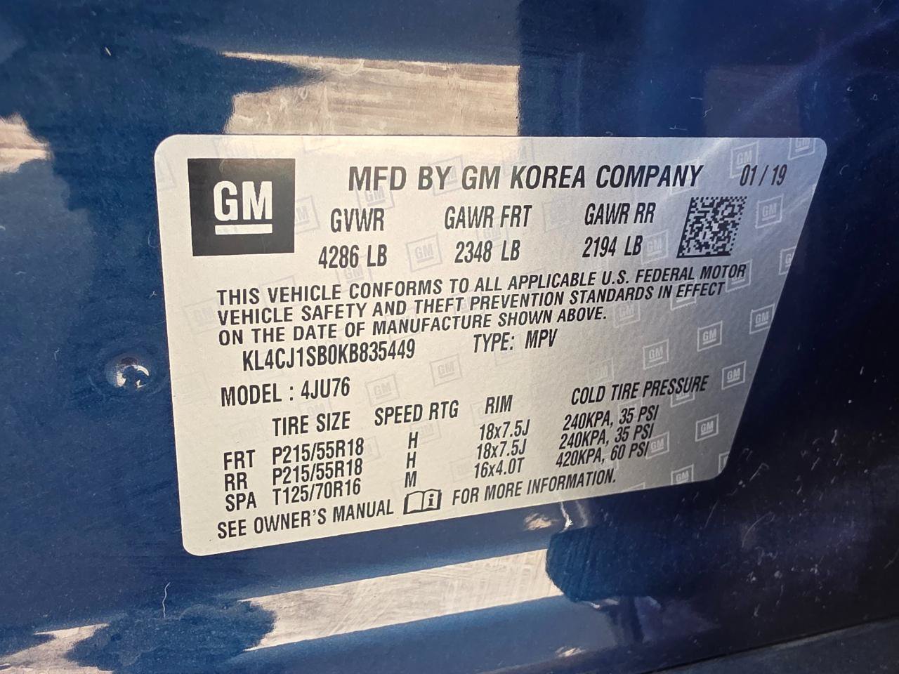 Used 2019 Buick Encore Sport Touring FWD image 24